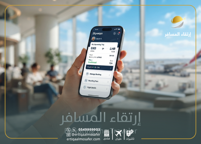 استعلام عن حجز طيران برقم الهوية